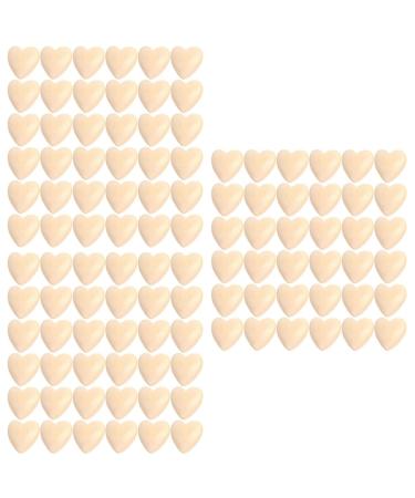 Toyvian 150 Stk Log Color Peach Cherz Pearls For Bracelet Rustic Farm Pearls Girland Pearls Do It Yourself Valentine's Day Heart Personal Cardiac Tears Charm Decorations Child