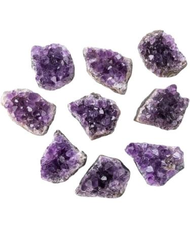 Amethyst Rough Stone 100-120g Natural Amethyst Clusters The Earth Clusters 2pc Amethyst Teeth Stone Mineral Specimen - Buy Online on GoSupps.com