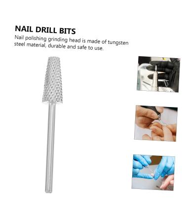 JECOMPRIS Nail Polisher Professional Styling Tools Nail Polishing Shape Manicure Polishing Tools Nail Art Grinding Bit Electrical Tools Pedicure Nail Tools Nail Art Bits Tungsten Steel - Buy Online on GoSupps.com