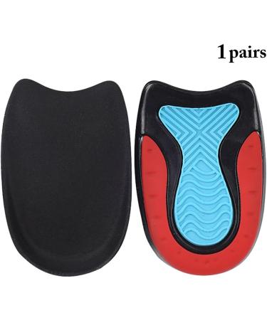 Unisex Heel Support Pad - Shock Absorbing TPE Cushion Shoes for Heel Discomfort | Breathable Non-Slip Protector Cup - Buy Online on GoSupps.com