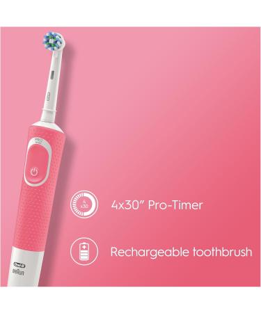 Buy Oral-B Vitality Plus White & Clean Rechargeable Toothbrush - 2 Pin UK Plug | International Shipping Available - Buy Online on GoSupps.com