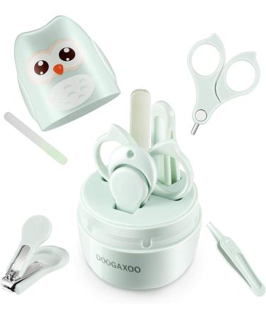 Baby Nail Clippers 4-in-1 Kit with Cute Owl Case for Newborns, Infants, Toddlers, and Kids - Safe Nail Clipper, Scissors, Tweezers, Nail File - Buy Online on GoSupps.com