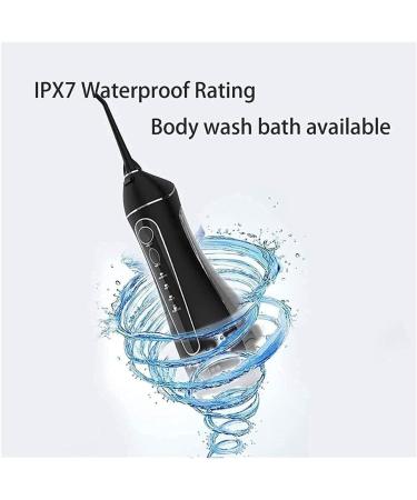 GeRRiT Cordless Water Flosser - Portable 200ML Dental Oral Irrigator Rechargeable & IPX7 Waterproof for Braces & Bridges Care | International Shipping - Buy Online on GoSupps.com
