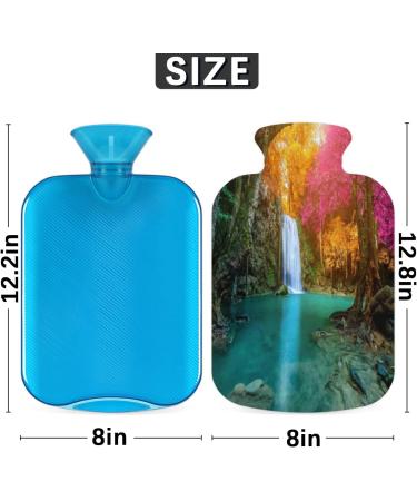 Cozy Heat Bottle with Fluffy Cover - 2L Capacity for Pain Relief | Ideal for Autumn Nights & Comfort - Buy Online on GoSupps.com