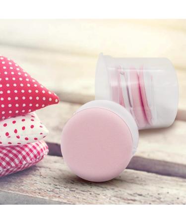 Buy 6 Pieces Pink Powder Puff for Makeup | Suitable for Wet & Dry Foundation - International Shipping Available - Buy Online on GoSupps.com