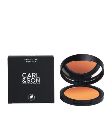 CARL&SON Face Filter in Matte Brown Bronzer Highlighting and Contouring All Skin Types 9.6 g