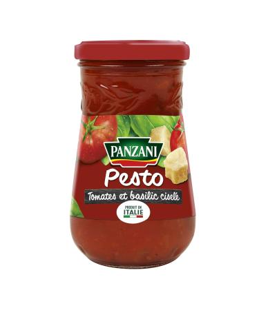 Panzani Tomato Pesto Sauce Chiselled Basil, 200 g