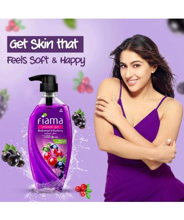 Metrey Herbotech Fiamma Blackcurrant & Bearberry Body Wash Shower Gel 500ml - Buy Online on GoSupps.com