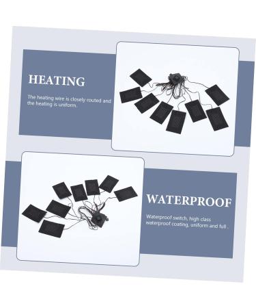 Toddmomy Heating Film Set for Clothing | Heated Cushions & Pads | USB ThermoWeste Warmer for Jackets | International Shipping Available - Buy Online on GoSupps.com