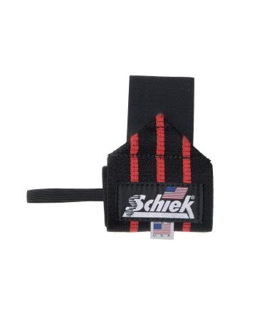 Schiek Black Line Heavy Duty Wrist Wraps 24 Inch (Pack of 1)