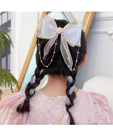budiniao 3 Pieces Hair Clips Elegant Aesthetic Girls Barrettes Fashion Party Hairpins Girlfriend Styling Birthday Gifts Light Pink - Buy Online on GoSupps.com