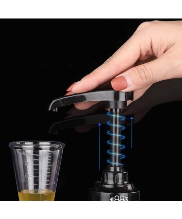 Doumneou 4 Pack 8ml Black Syrup Pumps Great for Coffee Syrups Snow Cones Flavorings and More - Buy Online on GoSupps.com