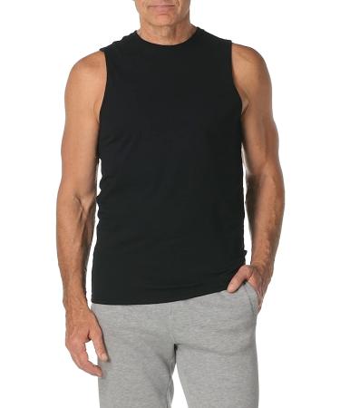 Russell Athletic Men's Sleeveless Muscle T-Shirt - X-Large, Black - Buy Online on GoSupps.com