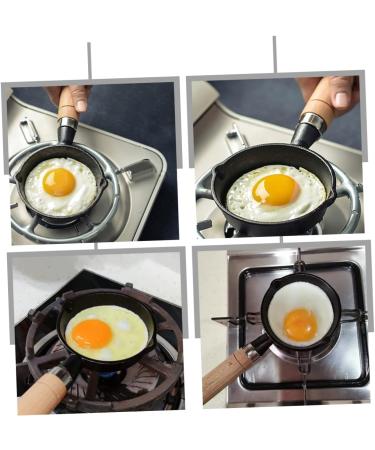 MAGICLULU Mini Omelet Pan Mini Frying Pan Egg Frying Pan Resistant to Burning Frying Pan Kitchen Frying Pan Household Cooking Utensils Rice Non Stick Pan Earth Cast Iron - Buy Online on GoSupps.com