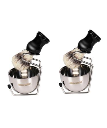 Minkissy Manual brush for men bowl beard cleaning brush face cutting board m quinas de afeitar para hombres mustache cleaning brush men for men modeling