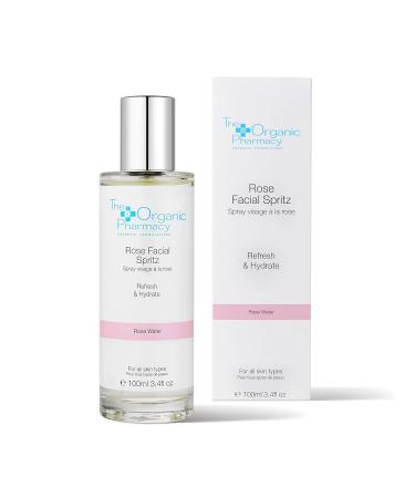 Organic Pharmacy Rose Facial Spritz Hydrating Toner for Fresh Soothing Skin | 3.3 oz | International Shipping Available - Buy Online on GoSupps.com