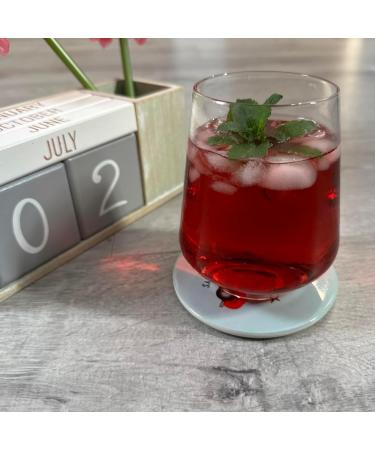 Premium Pure Hibiscus Tea - Exquisite Floral Infusion | 50g Loose Tea Rich in Vitamin C | Refreshing Herbal Tea for Hot or Iced Drink - Buy Online on GoSupps.com