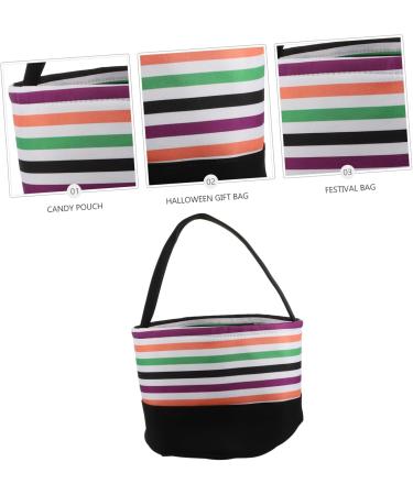 LABRIMP Halloween Treats Bags 1pc Handbags Portable Candy Practical Parties Treat Fabric Bag Bucket Cloth Trick Pouch - Buy Online on GoSupps.com