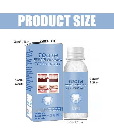 Temporary Dentures & Dental Repair Kit | Provisional & Adhesive Fake Teeth for DIY Tooth Repair - Buy Online on GoSupps.com