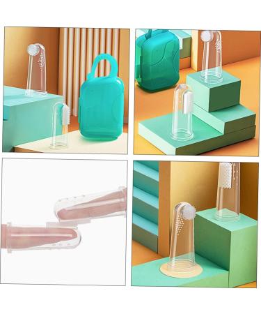 Minkissy Finger Toothbrush Set for Kids | Toddler & Pet Oral Care | Mouth Cleaning | 1 Set - Buy Online on GoSupps.com