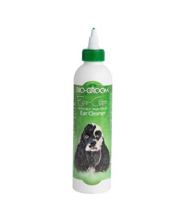 Bio-groom Ear Care Non-Oily Non-Sticky Ear Cleaner, Available in 3 Sizes 8-Ounce