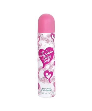 Mem Love's Baby Soft Body Spray for Women 2.5 Ounce