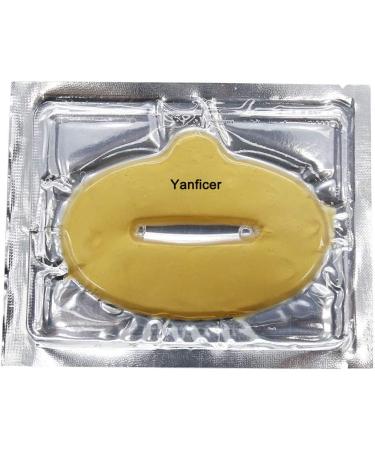 20 Hyaluron Gold Lip Masks | Moisturizing Collagen Lip Pads to Reduce Wrinkles & Improve Lip Lines - International Shipping Available - Buy Online on GoSupps.com