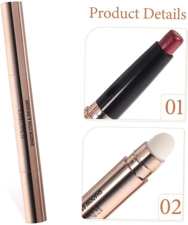 Angoily Eye Shadow Pencil Shimmer Eyeshadow Stick Crayons Makeup Eyeshadow Stick for Girl Miss Pearlescent - Buy Online on GoSupps.com