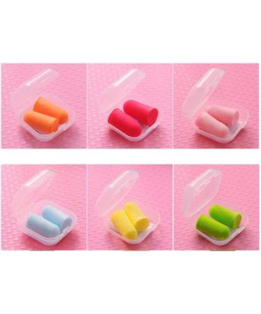 NUOBESTY 6 Boxes Quiet Sleeping Anti Noise Foam for Sleep Sponge - Buy Online on GoSupps.com