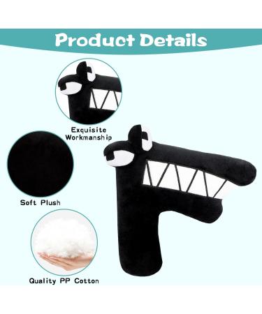 NTGFU Alphabet Lore Plushies - Stuffed Educational Letter Toy for Boys/Girls Birthday (F) - Buy Online on GoSupps.com