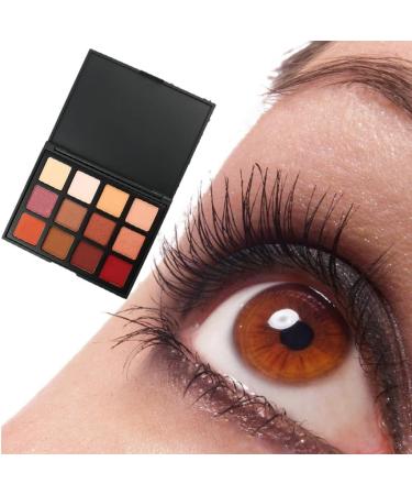jojomis Eyeshadow Palette 12 Colors Shimmer Long Lasting Blendable Natural Colors Make Up Longwear Vibrant Nudes Makeup Pigment Neutrals Cosmetic Gift Kit - 12K - Buy Online on GoSupps.com