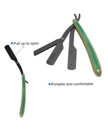 Professional Men's Stainless Steel Safety Razor | Premium Barber Shaving Tool for an Ultra-Close Shave - Buy Online on GoSupps.com