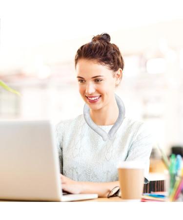 Portable Cooling Collar | Hands-Free Personal Cooling Device for Fishing Hiking & Sports | Virtcooy White - Buy Online on GoSupps.com