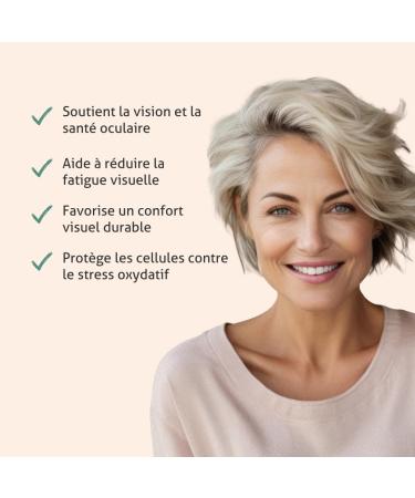 BLANCHE BRESSON - Phyto Blueberry - Night Visual Comfort - Night Glare & Visual Support - Rich in Vitamins A and B2-540mg/day - 60 capsules - 1 month cure - Made in France - Buy Online on GoSupps.com