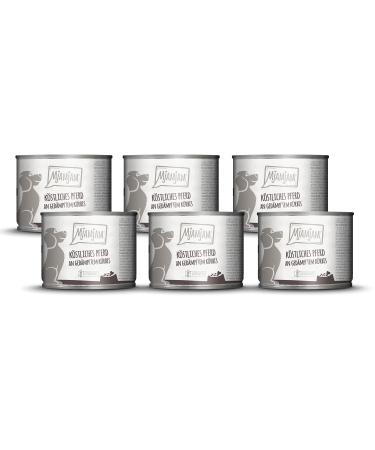 MjAMjAM - Premium Wet Dog Food - Delicious Horse with Steamed Pumpkin, 6 Pack (6 x 200g), Grain Free with Extra Meat