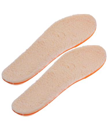 NOLITOY 1 Pair Warm Insoles Foot Care Insoles Mens Running Shoe Mens Slipper Athletic Insoles Men Running Shoes Insoles for Plantar Fasciitis Warm Shoe Running Shoe Insole Winter Nose Miss