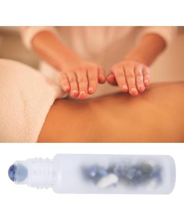 Verdant Touch Glass Bottlewith Roller Ball Frosted Glass Essential Oil Roller Bottle 10ml with BlueVein Ball for Health Care - Buy Online on GoSupps.com