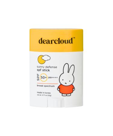 Miffy Sunny Defense Sun Stick SPF 50+ PA++++ Korean Sunscreen for Face & Travel Size (.77 oz)