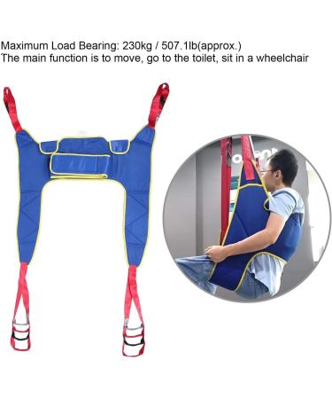 Patient Lift Sling Elderly Sitting Transfer Belt Lift Sling Divided Leg Sling with Head Support Reusable Universal Transfer Belt Patient Elderly Sitting Transfer Belt Lift Sling - Buy Online on GoSupps.com