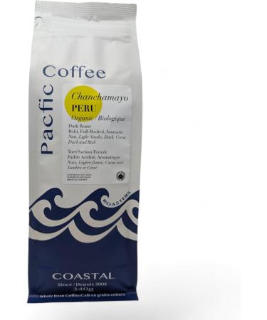 Pacific Coffee Roasters Chanchamayo Peru Organic Dark Roast Coffee 340g Fair Trade Organic Peru 340 g (Pack of 1) - Buy Online on GoSupps.com