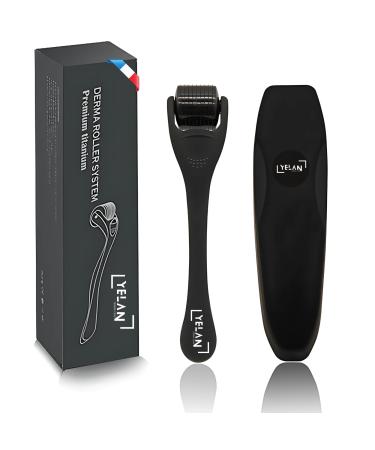 Derma Roller 540 Titanium Microneedles Regenerates Body Skin Stimulates Hair/Beard Growth Reduces Hair Loss Acne Scars Stretch Marks