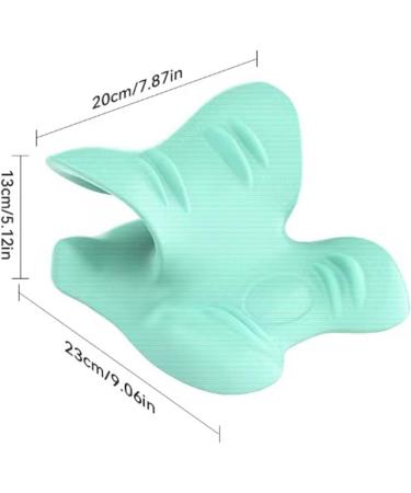 Cervical Traction Pillow - Ergonomic Neck Pillows Elastic Base Neck Support Traction Equipment with 2 Stretching Modes - Buy Online on GoSupps.com