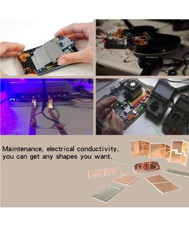 LSCAILIAO Copper Metal Sheet - Pure Cu Foil Roll for Home and Creative Experiments Length 2m Thickness 0.5mm width 80mm - Buy Online on GoSupps.com