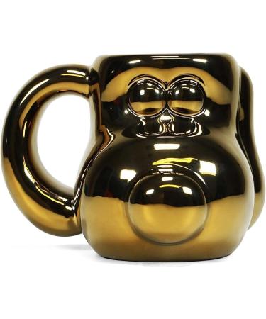 Wallace & Gromit Easter Set with gold shaped mug gold Easter egg & Premier Life Store Pen - Buy Online on GoSupps.com