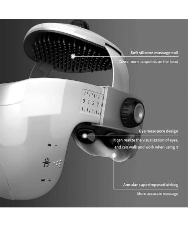 Casque de Massage lectrique for la t te p trissage Compression d'air adapt aux maux de t te soulagement du Stress et Sommeil Profond - Buy Online on GoSupps.com