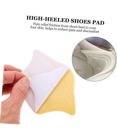 NOLITOY 21 Pairs Cuttable Heel Liner Stickers for Women's High Heels Cushioned Insoles Rear Heel Protectors White Sponge Heel Pads - Buy Online on GoSupps.com