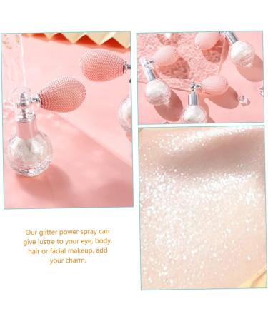 FOMIYES 4pcs High Gloss Dusting Glitter Hair Gel Luminous Glitter Powder Spray Loose Glitter Spray Luster 7.5x7cm x4pcs Whitex4pcs - Buy Online on GoSupps.com
