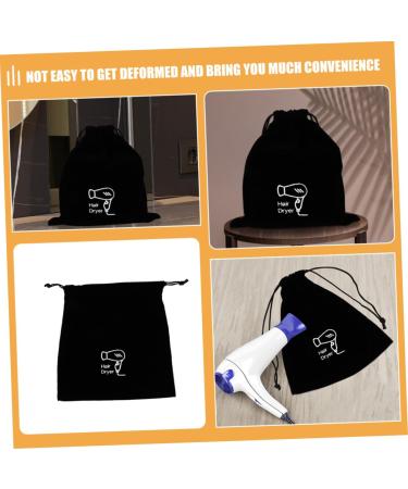 Didiseaon Flannel Hair Dryer Bag Flat Ironing Travel Bag Travel Bag for Hair Styling Tools Hair Dryer Organizer Hair Dryer Bag Drawstring Travel Drawstring Bag Curling Iron Travel Bag - Buy Online on GoSupps.com