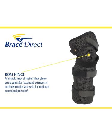 Buy Brace Direct ROM Wrist Brace for Carpal Tunnel & Tendonitis Relief | Universal Forearm Support - International Shipping - Buy Online on GoSupps.com