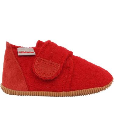 Giesswein Boys Oberstaufen Low-Top Slippers - 10.5 UK Child Fire 312 - Buy Online on GoSupps.com
